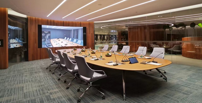 中国华润大厦-总裁接待会议室
